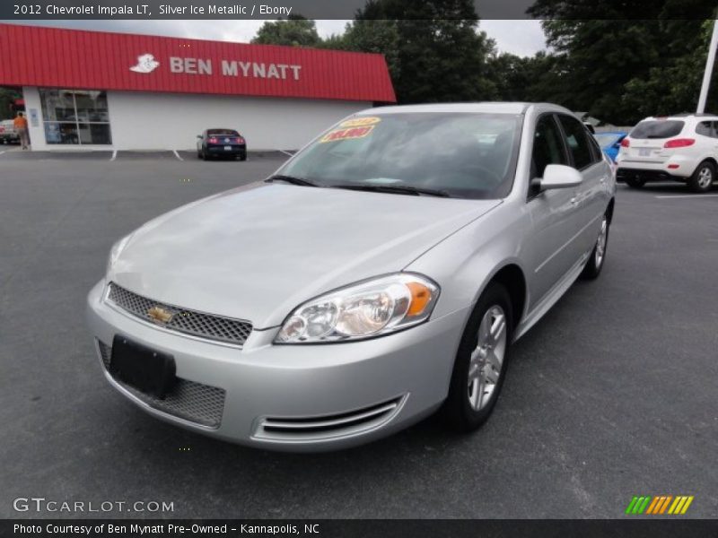 Silver Ice Metallic / Ebony 2012 Chevrolet Impala LT