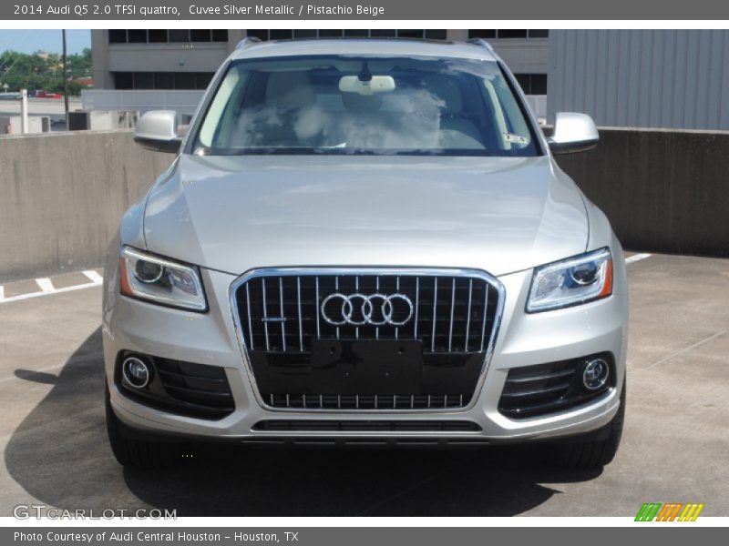 Cuvee Silver Metallic / Pistachio Beige 2014 Audi Q5 2.0 TFSI quattro