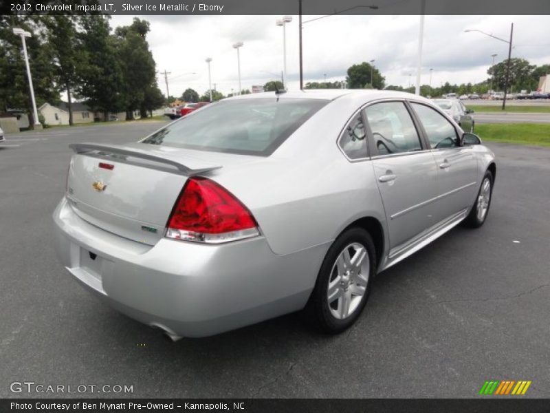 Silver Ice Metallic / Ebony 2012 Chevrolet Impala LT