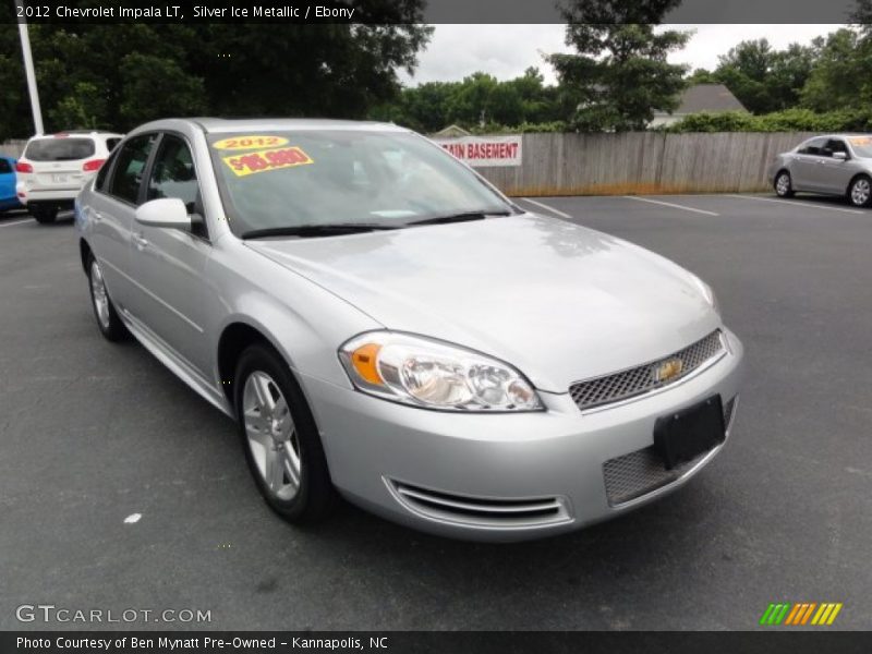 Silver Ice Metallic / Ebony 2012 Chevrolet Impala LT