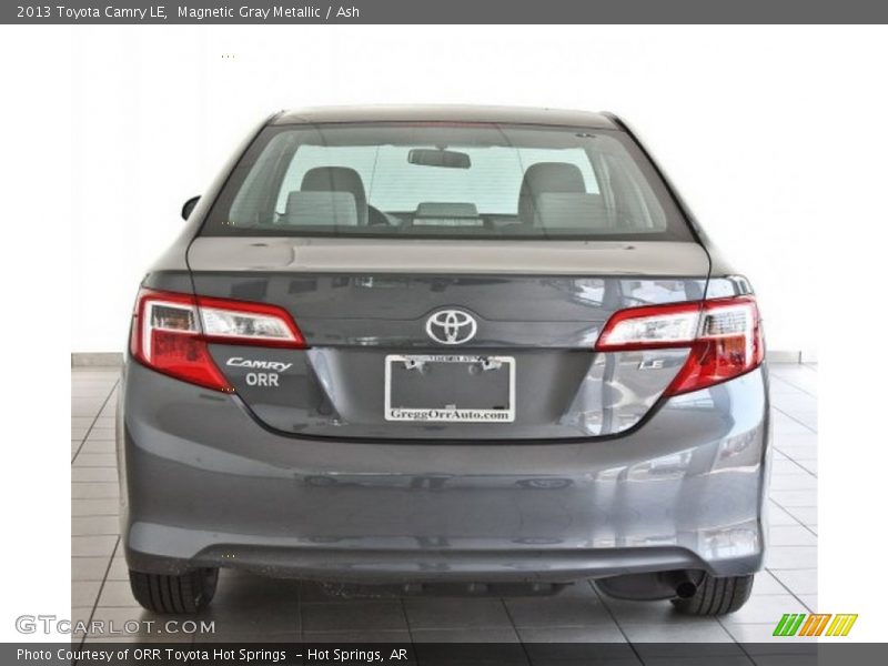 Magnetic Gray Metallic / Ash 2013 Toyota Camry LE