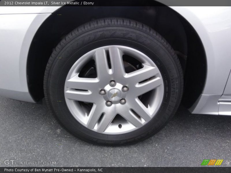 Silver Ice Metallic / Ebony 2012 Chevrolet Impala LT