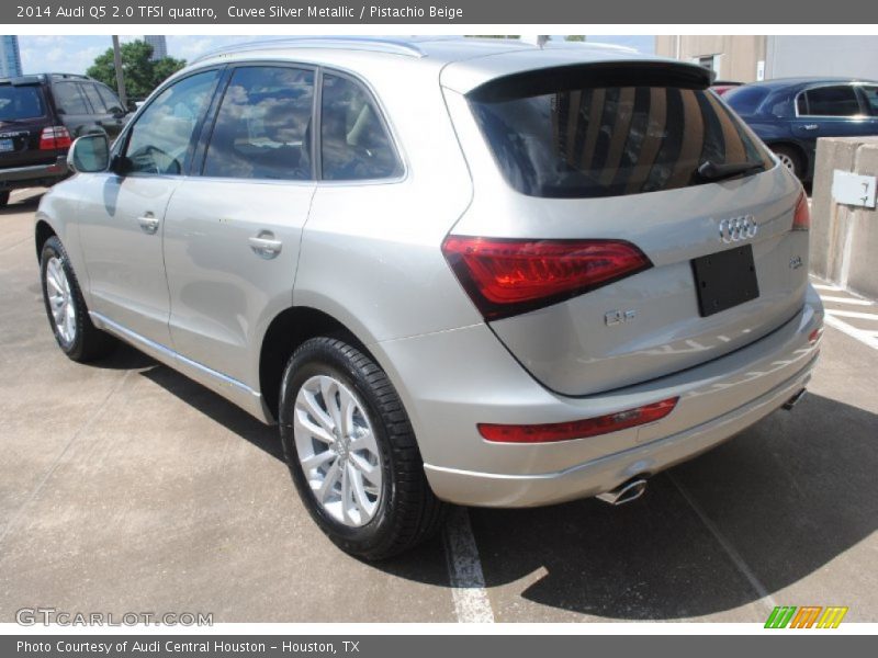 Cuvee Silver Metallic / Pistachio Beige 2014 Audi Q5 2.0 TFSI quattro