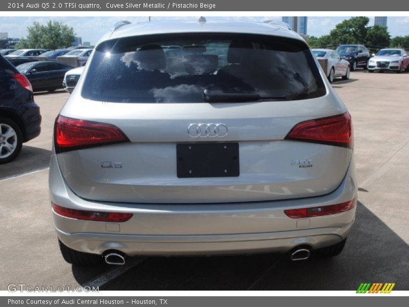 Cuvee Silver Metallic / Pistachio Beige 2014 Audi Q5 2.0 TFSI quattro