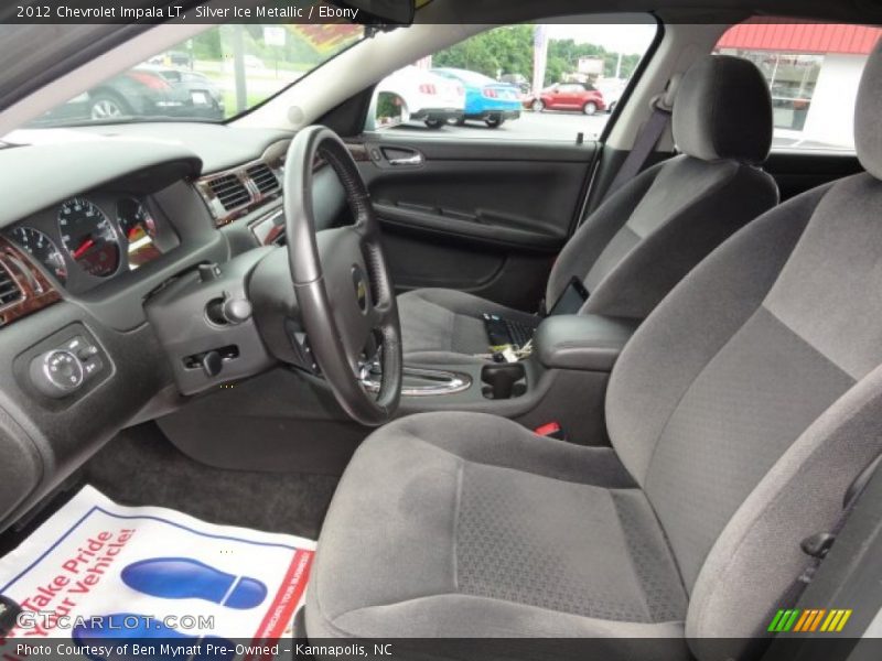 Silver Ice Metallic / Ebony 2012 Chevrolet Impala LT