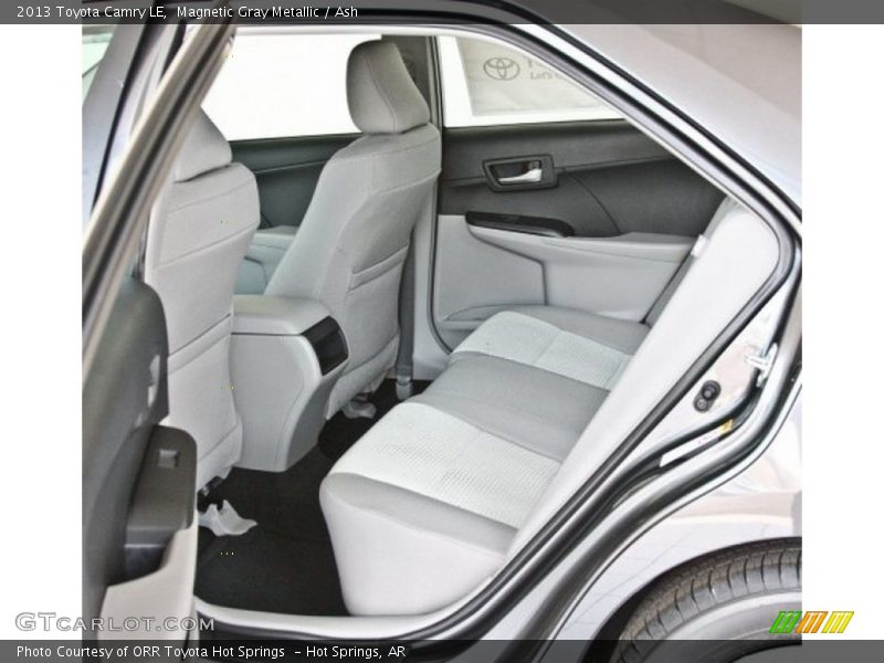 Magnetic Gray Metallic / Ash 2013 Toyota Camry LE
