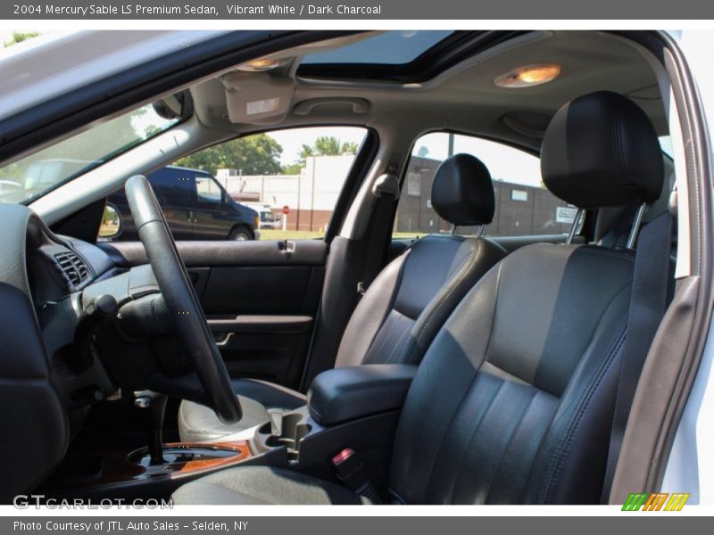 Vibrant White / Dark Charcoal 2004 Mercury Sable LS Premium Sedan