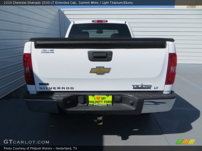 Summit White / Light Titanium/Ebony 2010 Chevrolet Silverado 1500 LT Extended Cab