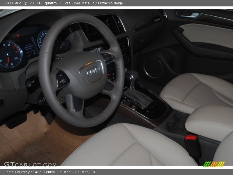 Cuvee Silver Metallic / Pistachio Beige 2014 Audi Q5 2.0 TFSI quattro