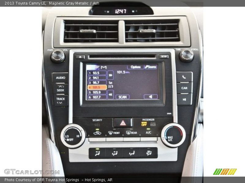 Magnetic Gray Metallic / Ash 2013 Toyota Camry LE
