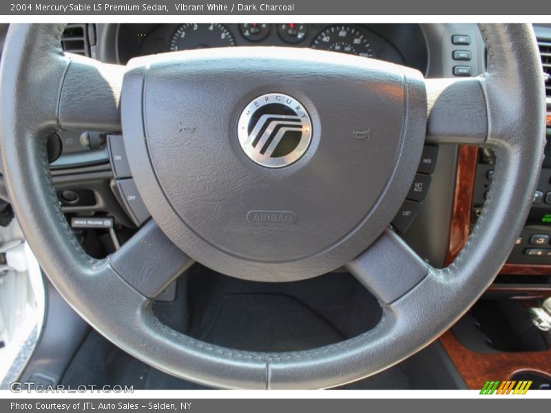 Vibrant White / Dark Charcoal 2004 Mercury Sable LS Premium Sedan