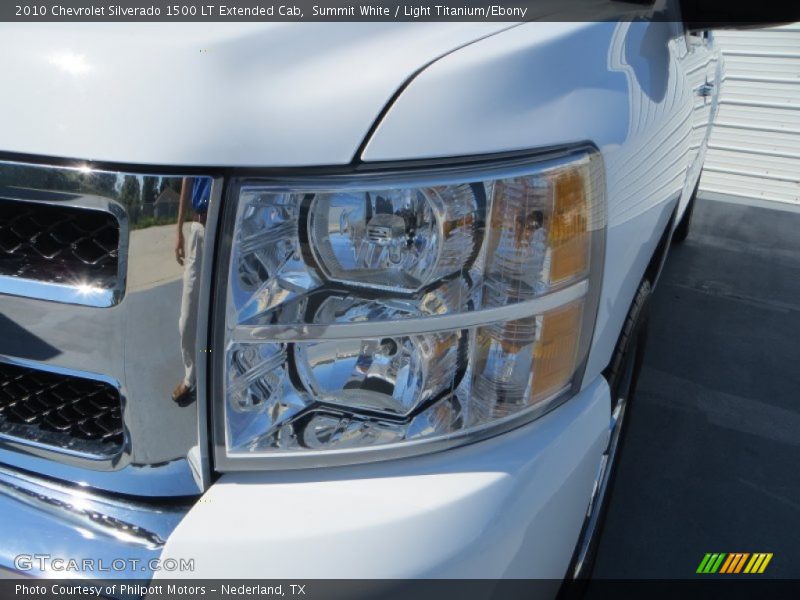 Summit White / Light Titanium/Ebony 2010 Chevrolet Silverado 1500 LT Extended Cab