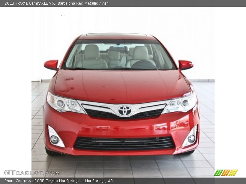Barcelona Red Metallic / Ash 2013 Toyota Camry XLE V6