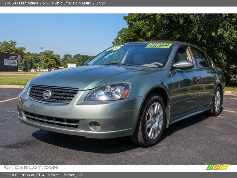Mystic Emerald Metallic / Blond 2006 Nissan Altima 2.5 S