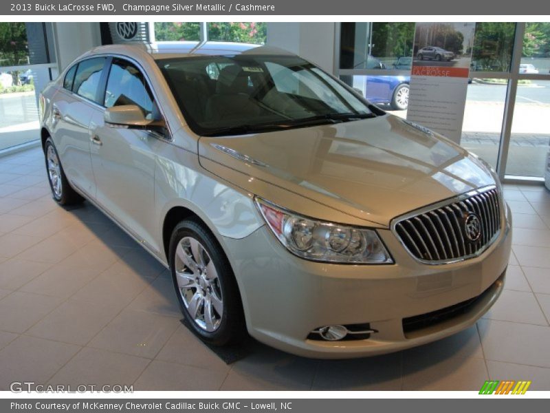 Champagne Silver Metallic / Cashmere 2013 Buick LaCrosse FWD