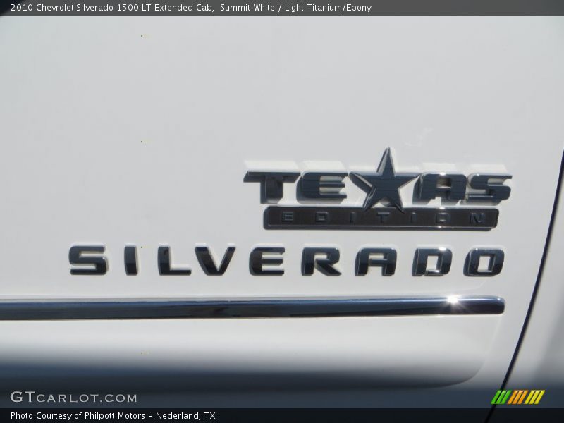 Summit White / Light Titanium/Ebony 2010 Chevrolet Silverado 1500 LT Extended Cab