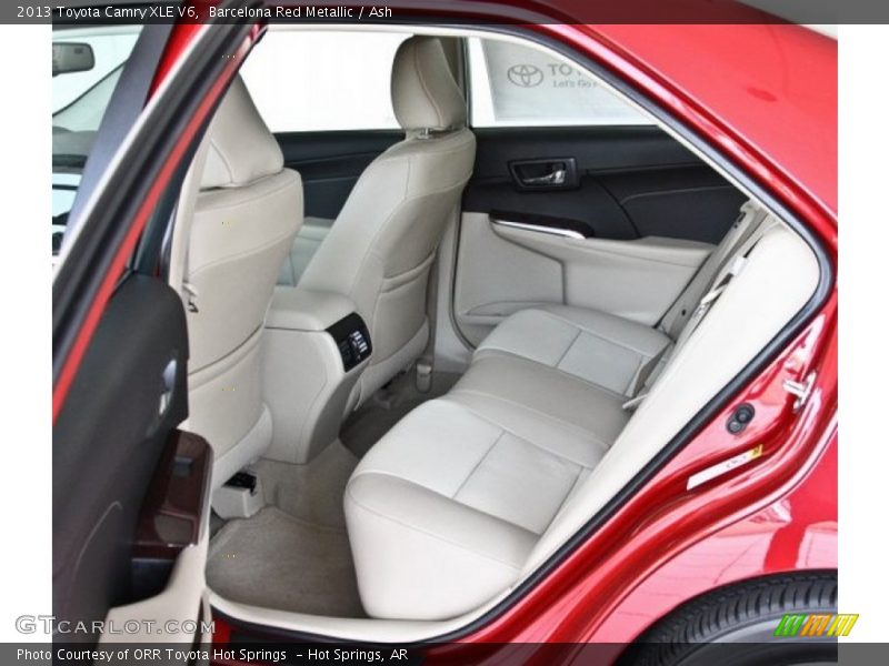 Barcelona Red Metallic / Ash 2013 Toyota Camry XLE V6