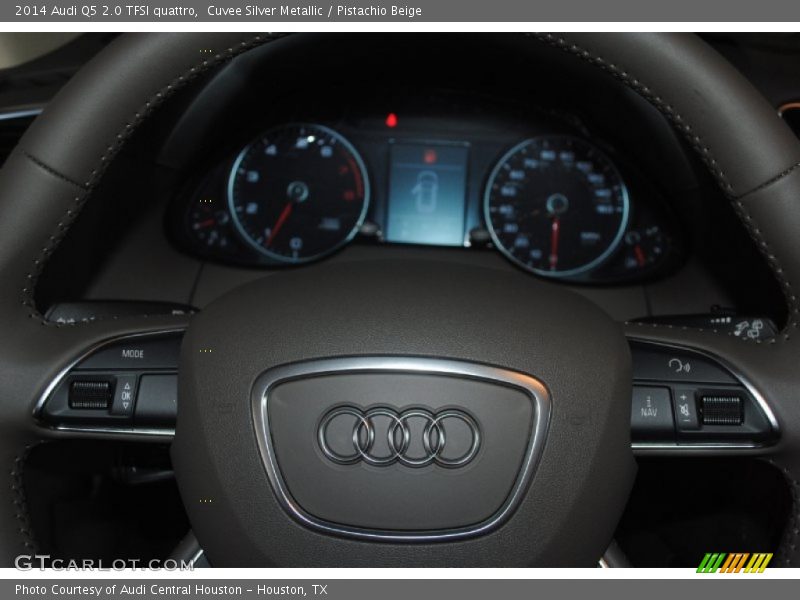Cuvee Silver Metallic / Pistachio Beige 2014 Audi Q5 2.0 TFSI quattro