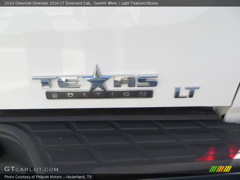 Summit White / Light Titanium/Ebony 2010 Chevrolet Silverado 1500 LT Extended Cab