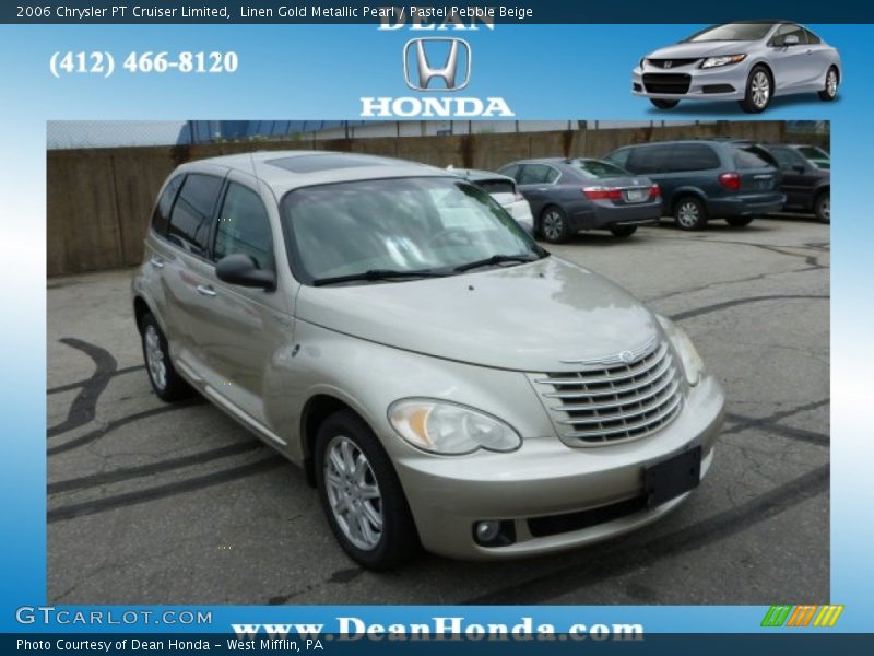 Linen Gold Metallic Pearl / Pastel Pebble Beige 2006 Chrysler PT Cruiser Limited