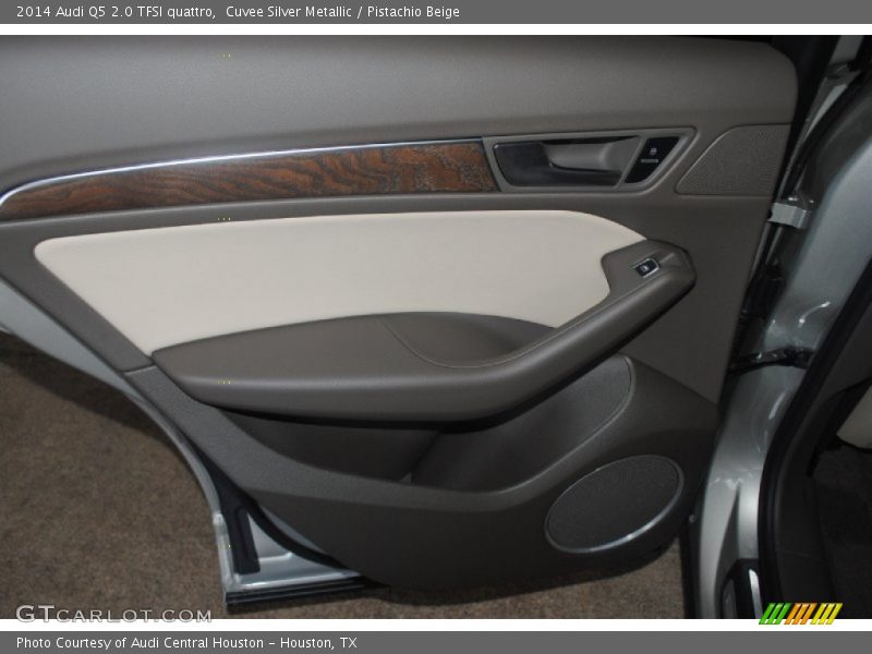Cuvee Silver Metallic / Pistachio Beige 2014 Audi Q5 2.0 TFSI quattro