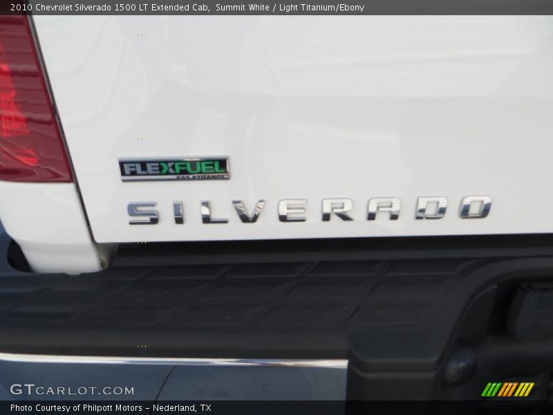 Summit White / Light Titanium/Ebony 2010 Chevrolet Silverado 1500 LT Extended Cab