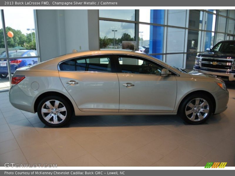 Champagne Silver Metallic / Cashmere 2013 Buick LaCrosse FWD