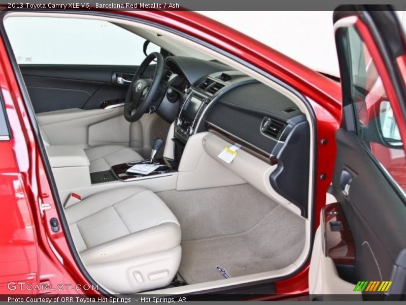 Barcelona Red Metallic / Ash 2013 Toyota Camry XLE V6