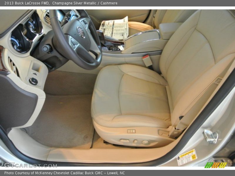 Champagne Silver Metallic / Cashmere 2013 Buick LaCrosse FWD