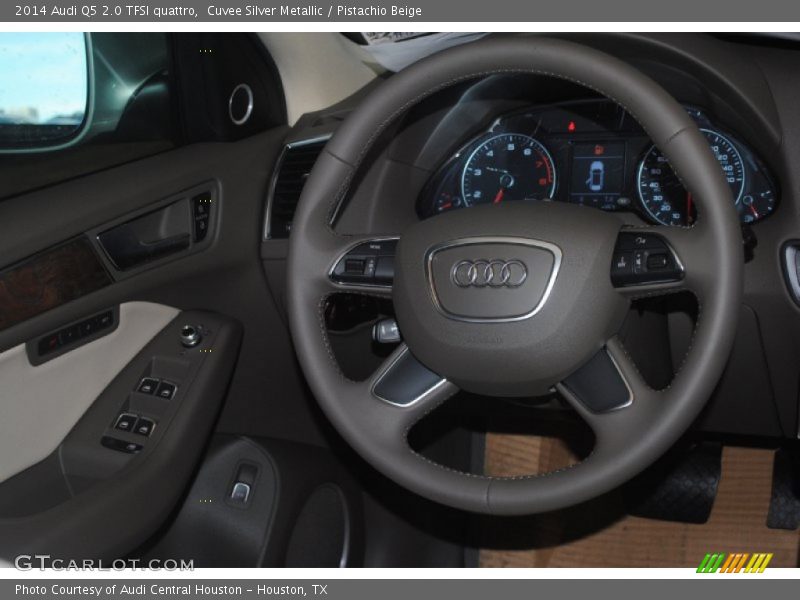 Cuvee Silver Metallic / Pistachio Beige 2014 Audi Q5 2.0 TFSI quattro