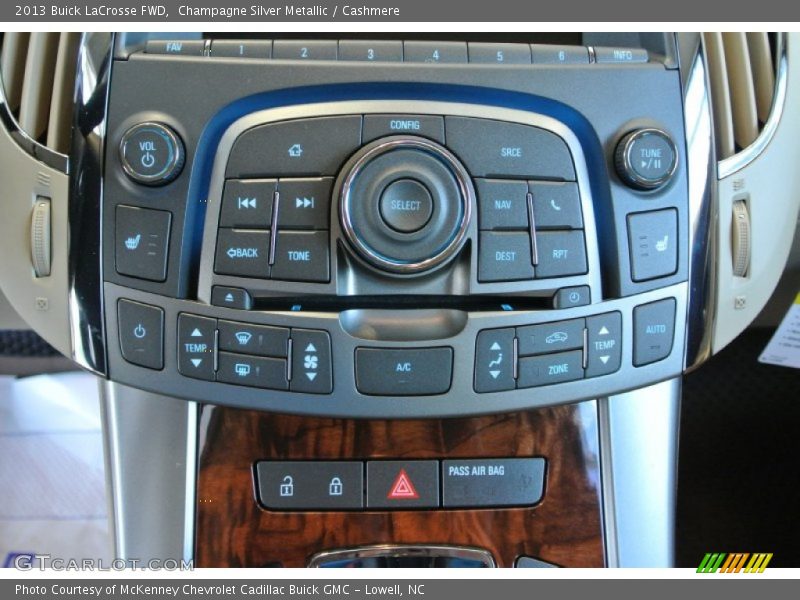 Champagne Silver Metallic / Cashmere 2013 Buick LaCrosse FWD