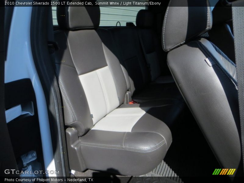 Summit White / Light Titanium/Ebony 2010 Chevrolet Silverado 1500 LT Extended Cab