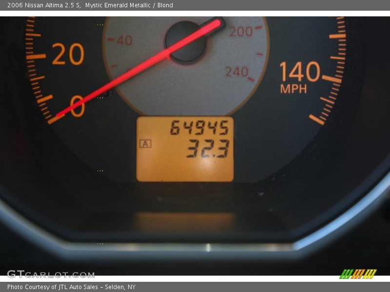 Mystic Emerald Metallic / Blond 2006 Nissan Altima 2.5 S