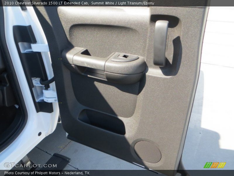 Summit White / Light Titanium/Ebony 2010 Chevrolet Silverado 1500 LT Extended Cab