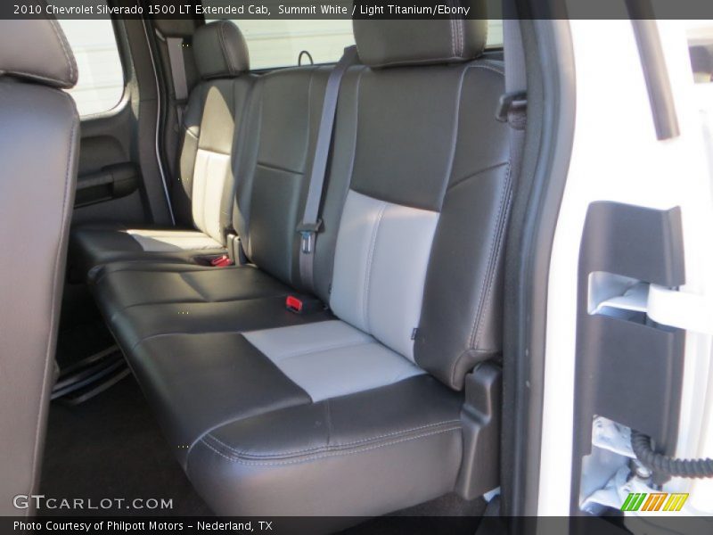 Summit White / Light Titanium/Ebony 2010 Chevrolet Silverado 1500 LT Extended Cab