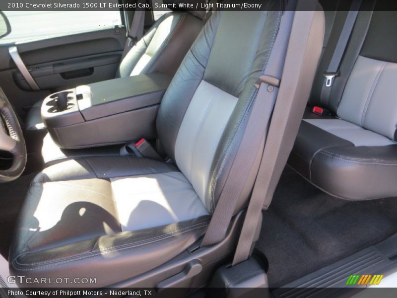 Summit White / Light Titanium/Ebony 2010 Chevrolet Silverado 1500 LT Extended Cab