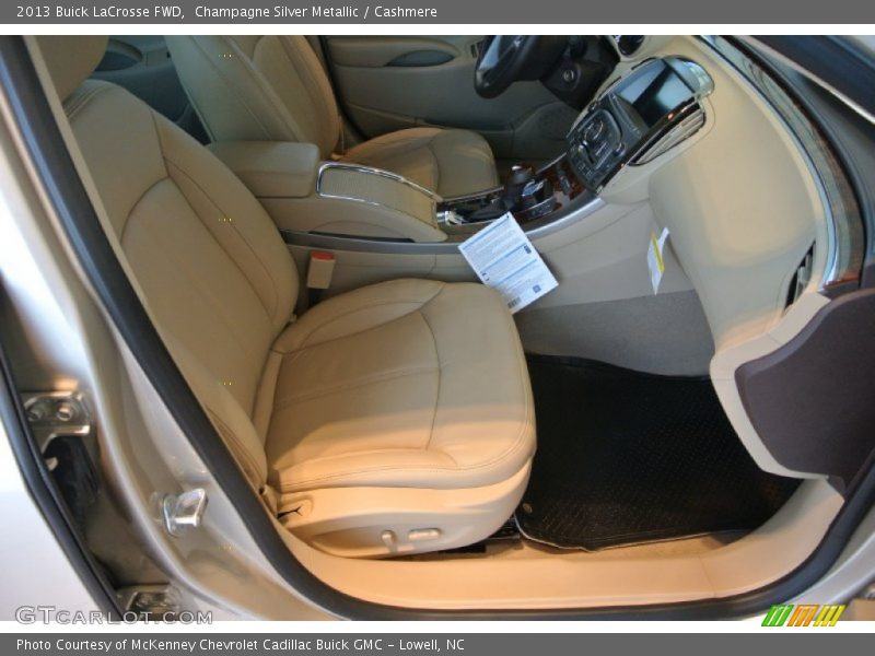 Champagne Silver Metallic / Cashmere 2013 Buick LaCrosse FWD