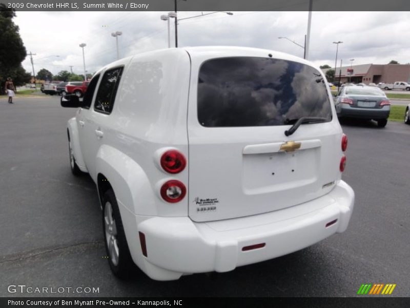 Summit White / Ebony 2009 Chevrolet HHR LS