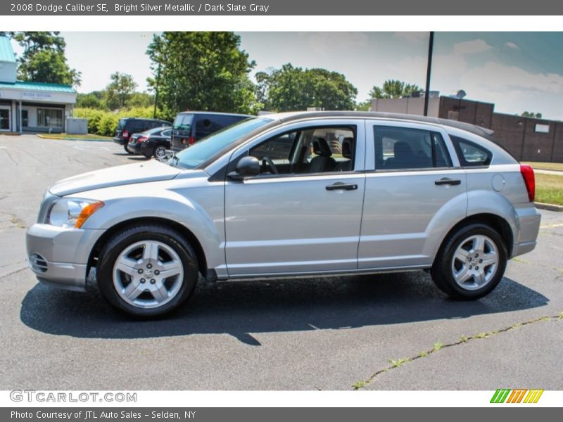 Bright Silver Metallic / Dark Slate Gray 2008 Dodge Caliber SE