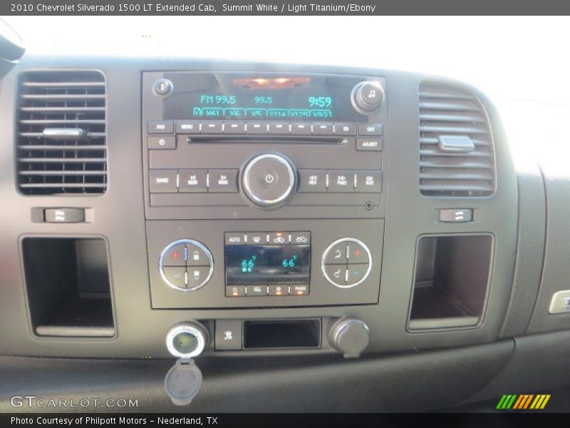 Summit White / Light Titanium/Ebony 2010 Chevrolet Silverado 1500 LT Extended Cab