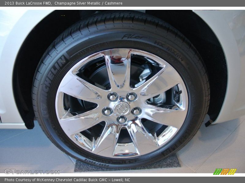 Champagne Silver Metallic / Cashmere 2013 Buick LaCrosse FWD