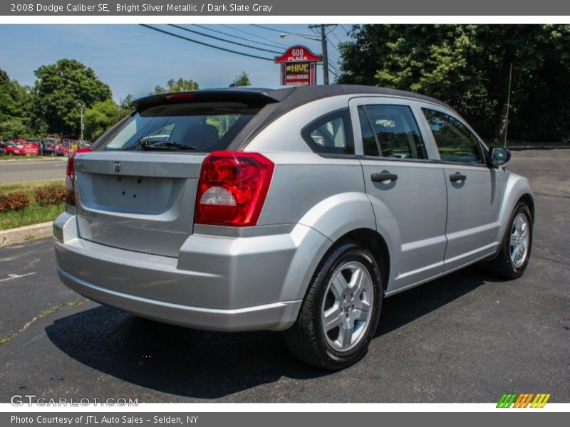 Bright Silver Metallic / Dark Slate Gray 2008 Dodge Caliber SE