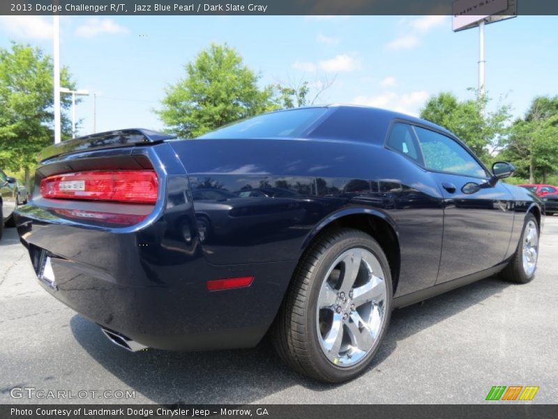 Jazz Blue Pearl / Dark Slate Gray 2013 Dodge Challenger R/T