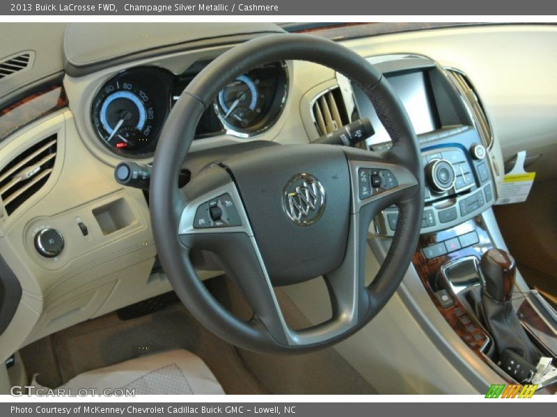 Champagne Silver Metallic / Cashmere 2013 Buick LaCrosse FWD