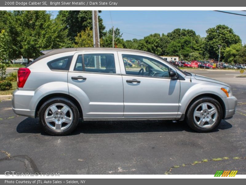 Bright Silver Metallic / Dark Slate Gray 2008 Dodge Caliber SE