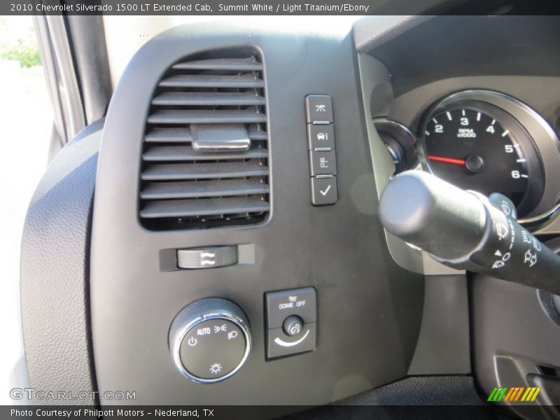Summit White / Light Titanium/Ebony 2010 Chevrolet Silverado 1500 LT Extended Cab