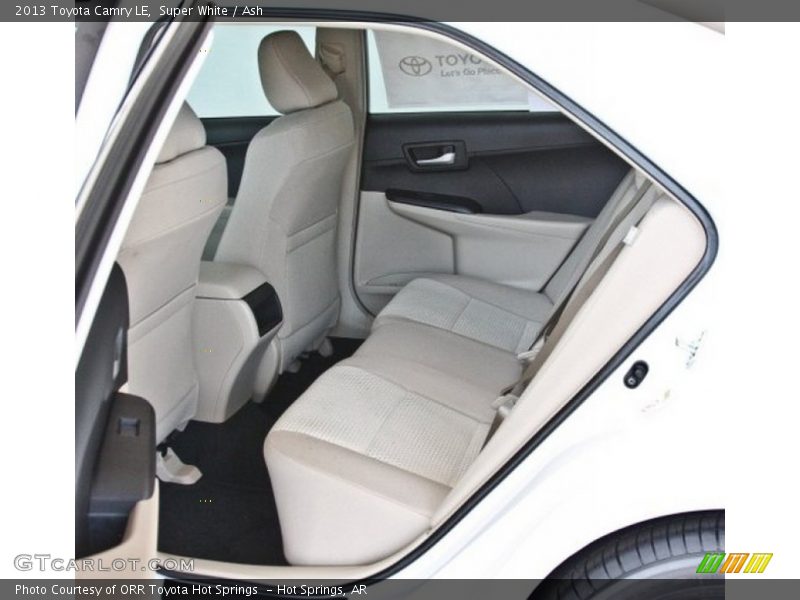 Super White / Ash 2013 Toyota Camry LE