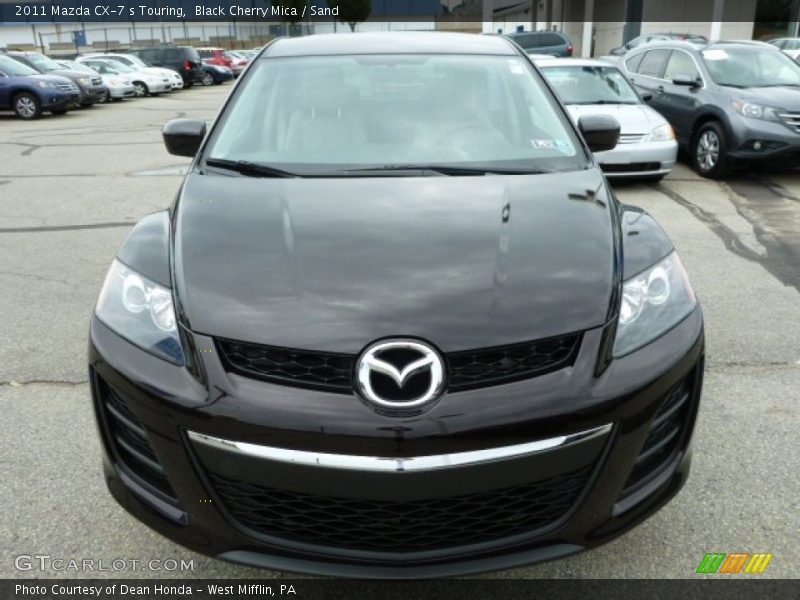Black Cherry Mica / Sand 2011 Mazda CX-7 s Touring