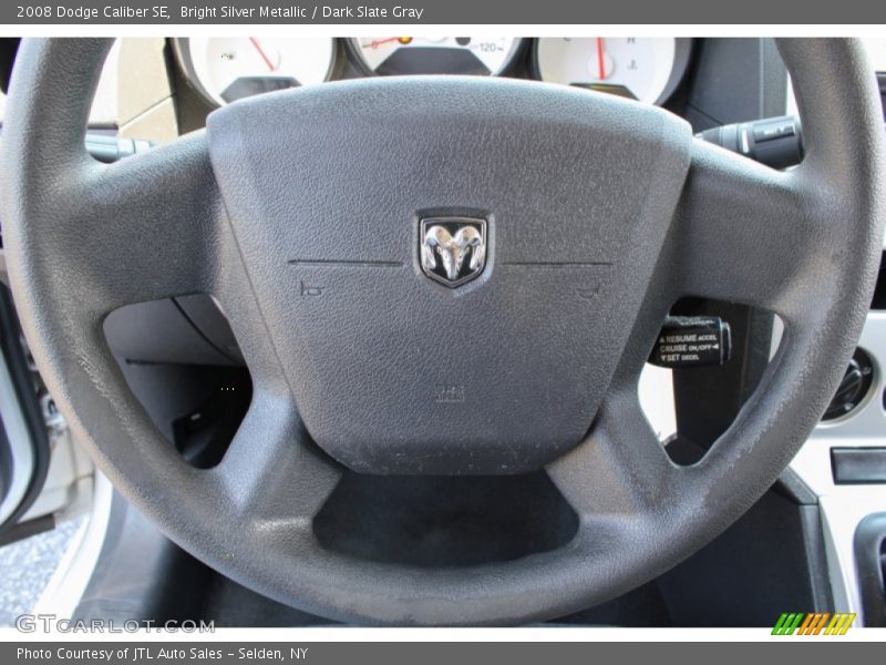 Bright Silver Metallic / Dark Slate Gray 2008 Dodge Caliber SE