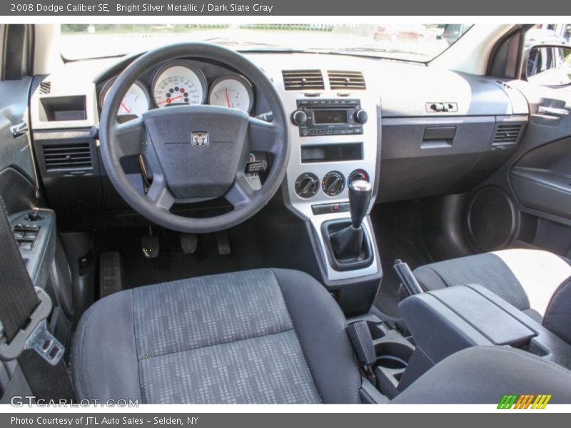 Bright Silver Metallic / Dark Slate Gray 2008 Dodge Caliber SE